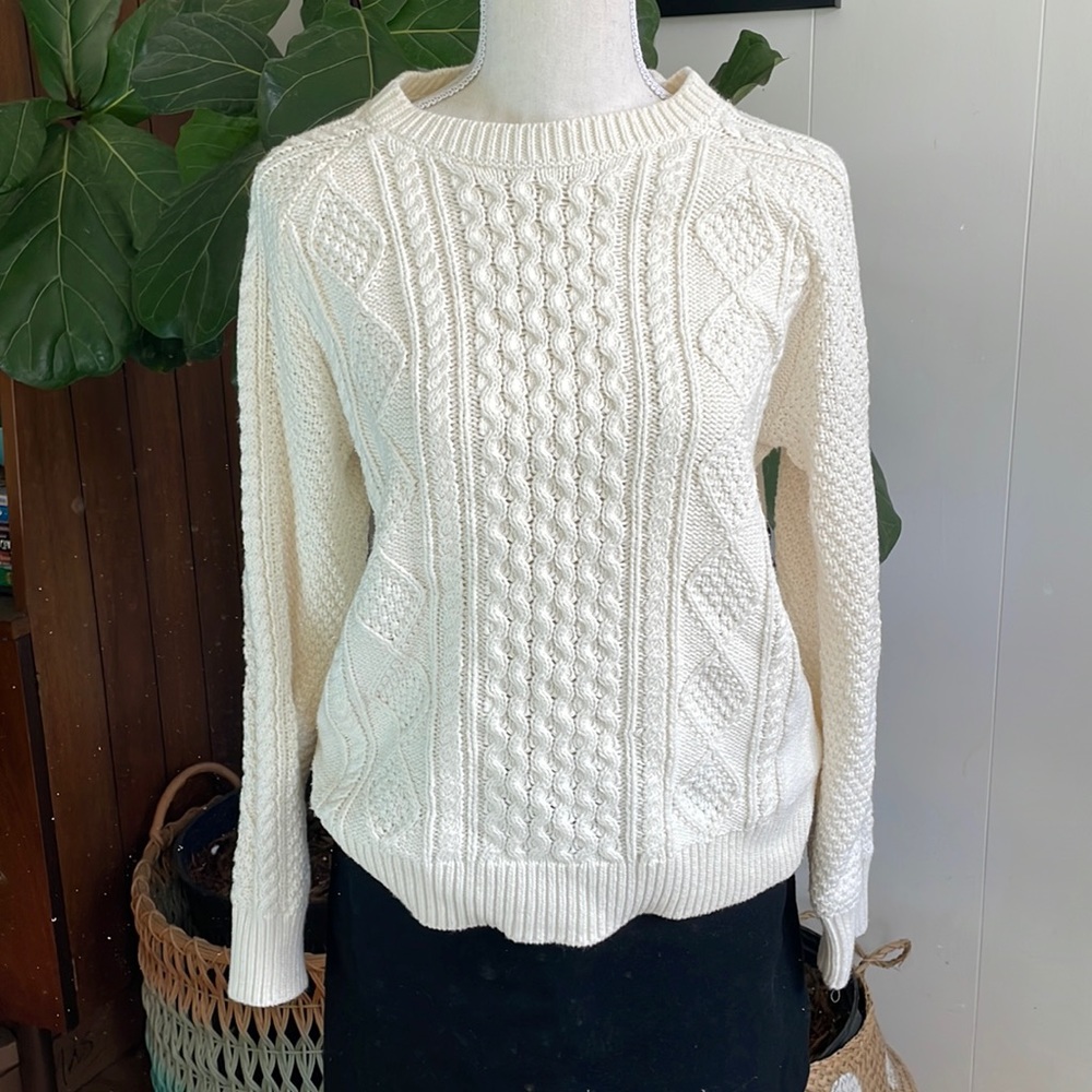 J Crew, Crewcuts Fisherman Sweater
